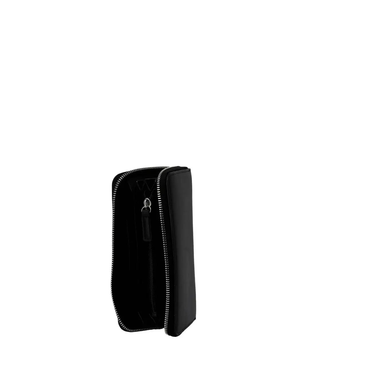 Portafoglio Replay Donna – Elegante Monocromo Nero con Cerniera Replay
