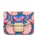 FURLA METROPOLIS Borsa donna tracollina in pelle saffiano TONI ROSA