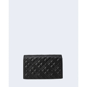 Borsa Love Moschino Donna – Pochette Nera Trapuntata con Catena Love Moschino